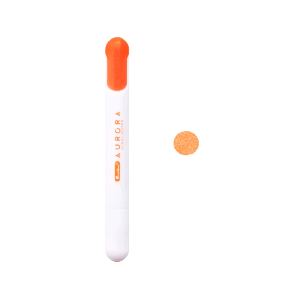 ปากกาไฮไลท์ QUANTUM ขนาดเส้น 2-4 มม. สีส้ม_1